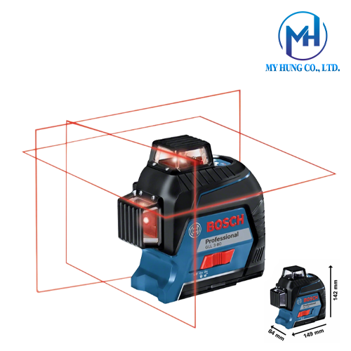 Máy cân mực Laser Bosch GLL 3-80 (0601063S00)