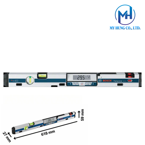 Thước đo độ nghiên kỹ thuật số Bosch GIM 60 L (0601076900)