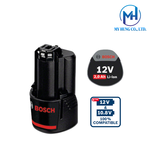 Pin 12V-2.0Ah Bosch 1600A00F6X