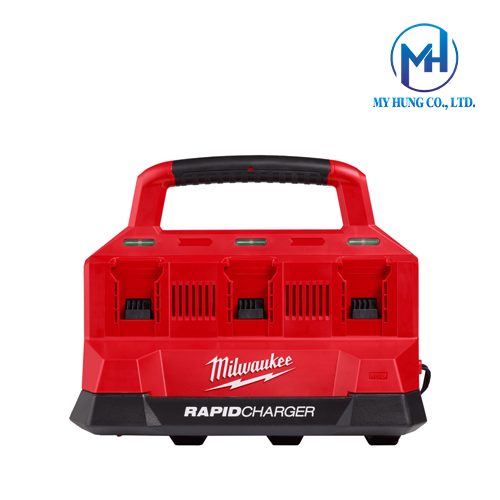 Trạm sạc nhanh 6 cổng Milwaukee M18 PC6 SA