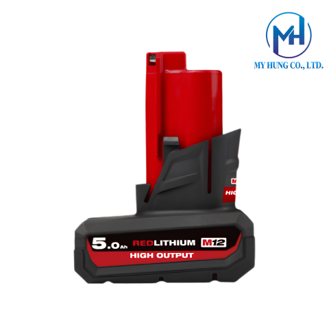 Pin 12V 5.0Ah Milwaukee M12 HB5 ASIA