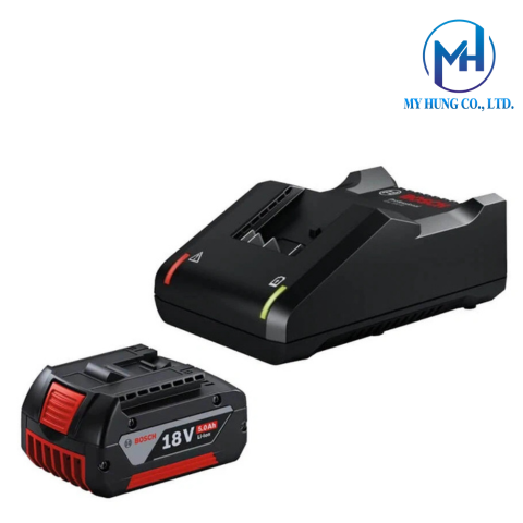 Combo Pin Sạc 18V Bosch GAL 18V-40, Pin GBA 5.0Ah (1600A039YM)