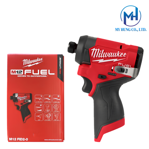 Thân máy vặn vít dùng pin 12V Milwaukee M12 FID2-0 (Hộp Giấy)