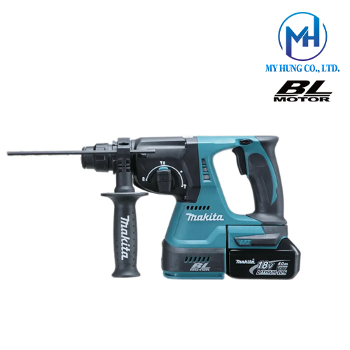 Máy khoan bê tông dùng pin 18V Makita DHR242RME