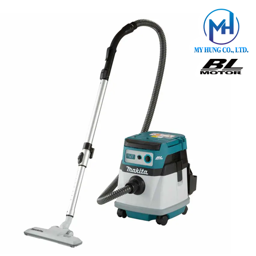 Máy hút bụi ướt và khô dùng pin 18Vx2 Makita DVC155LZX2 (Thân máy)