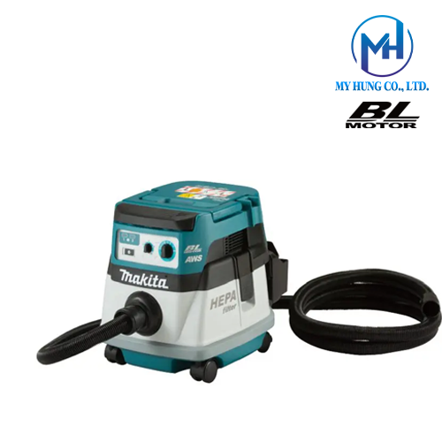 Máy hút bụi khô dùng pin 18Vx2 Makita DVC867LZX4 (Thân máy)