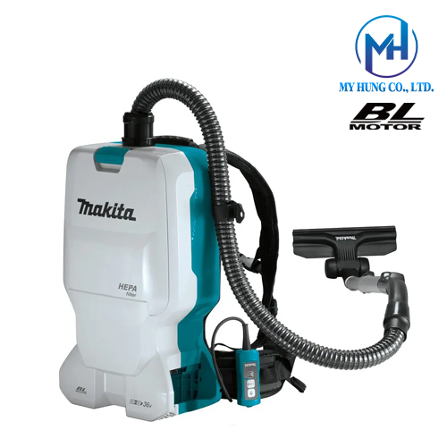Máy hút bụi đeo vai dùng pin 18Vx2 Makita DVC660Z (Thân máy)