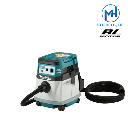 Máy hút bụi khô dùng pin 18Vx2 Makita DVC157LZX3 (Thân máy)