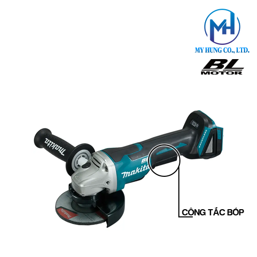 Máy mài góc dùng pin 18v Makita DGA508Z(125MM/Thân máy)