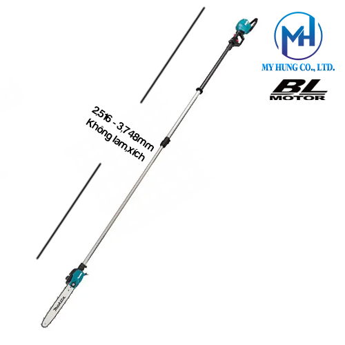 Máy cưa cành trên cao dùng pin 40v Makita UA004GZ01 (300MM/Thân máy)