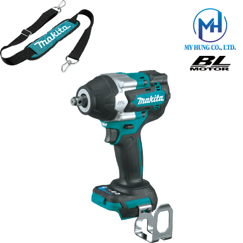 Máy bắn bu lông dùng pin 18v Makita DTW700XVZX (Thân máy)