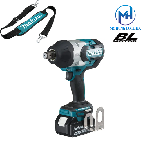 Máy siết bu lông dùng pin 18v Makita DTW1001JX2