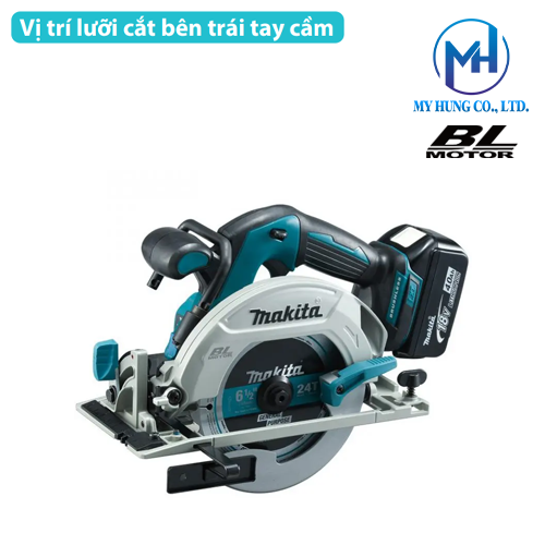 Máy cưa đĩa dùng pin 18v Makita DHS680RMJ (165MM)