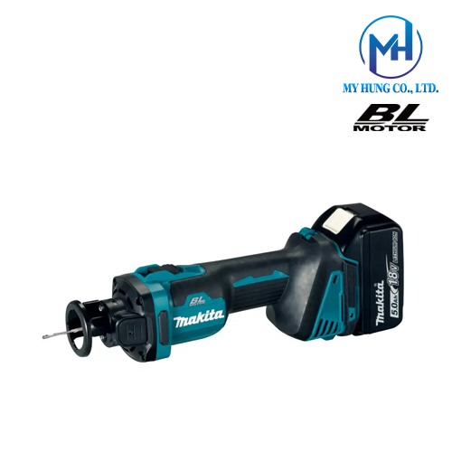 Máy cắt thạch cao dùng pin 18v Makita DCO181RTJ