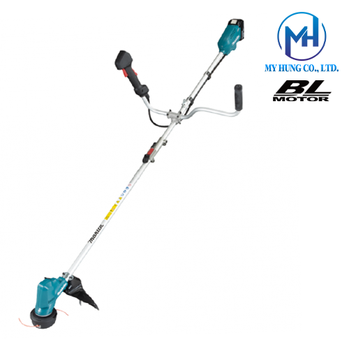Máy cắt cỏ dùng pin 18v Makita DUR191URT1 (BL/Tách Trục)