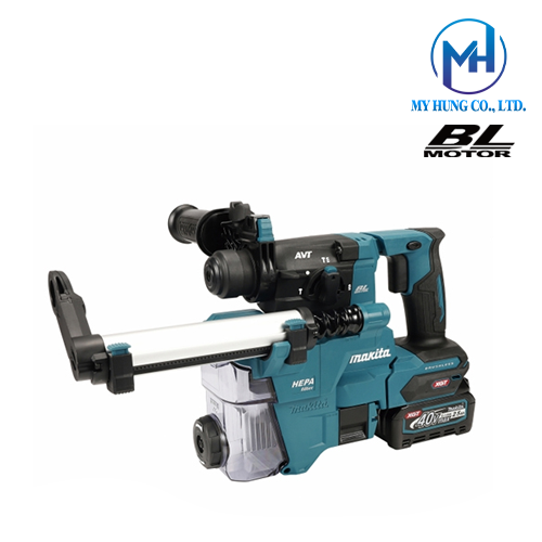 Máy khoan bê tông dùng pin 40V Makita HR010GD201