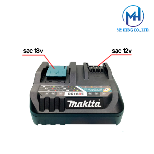 Đế sạc nhanh 12V/18V Makita DC18RE (198444-7)