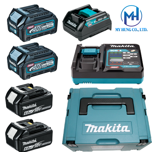 Bộ pin sạc Makita 191T64-6 (BL4025+BL1860B)