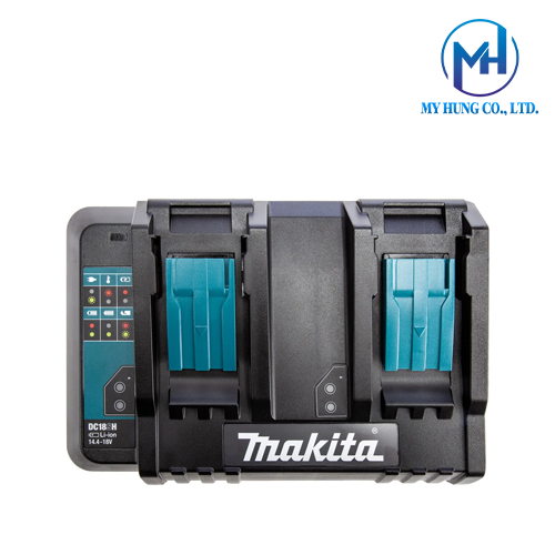 Đế sạc pin 2 cổng 18v Makita DC18SH (199687-4)