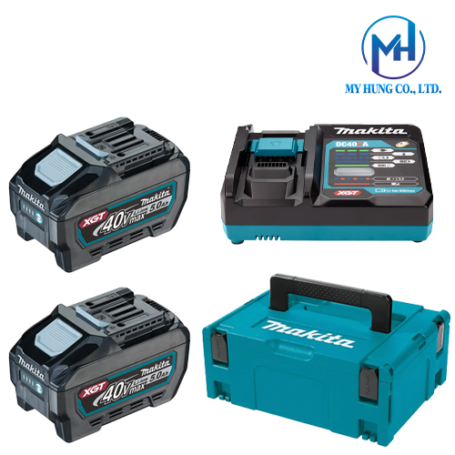 Bộ pin sạc Makita 191V35-5 (BL4050*2+DC40RA+MAKPAC2)