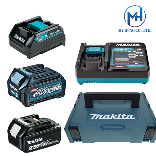 Bộ pin sạc Makita 191T62-0 (BL4025+BL1860B)
