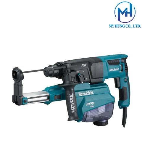 Máy khoan đa năng với hệ thống hút bụi Makita HR2653 (26MM/800W)