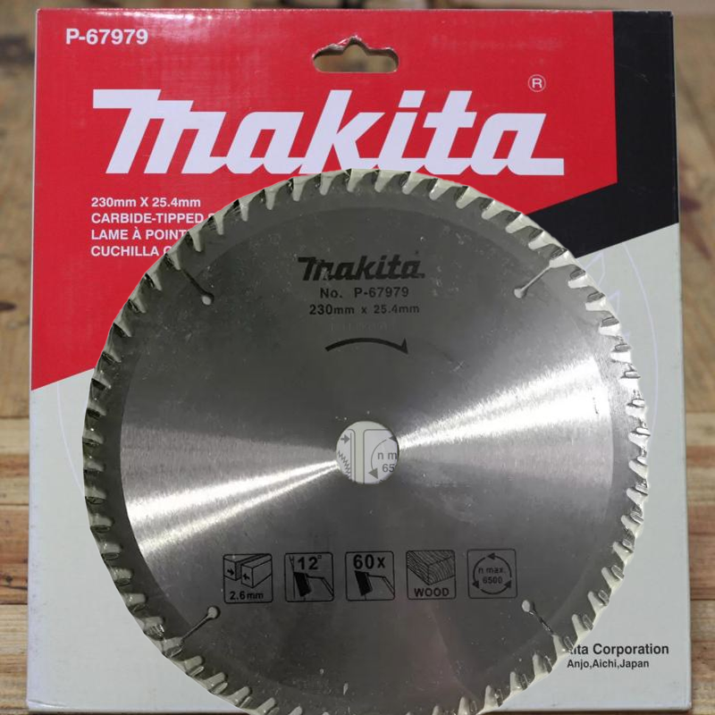 LƯỠI CẮT NHÔM 60 RĂNG MAKITA P-67979 (230MM x 25.4MM)