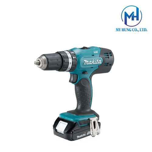 Máy khoan búa, vặn vít dùng pin 18v Makita DHP453SYE