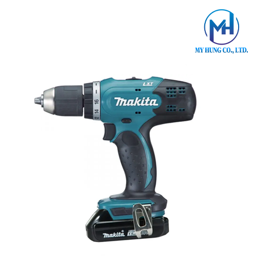 Máy khoan và vặn vít dùng pin 18v Makita DDF453SYE