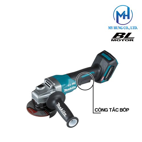 Máy mài góc dùng pin 40V Makita GA011GZ(100MM/Thân máy)