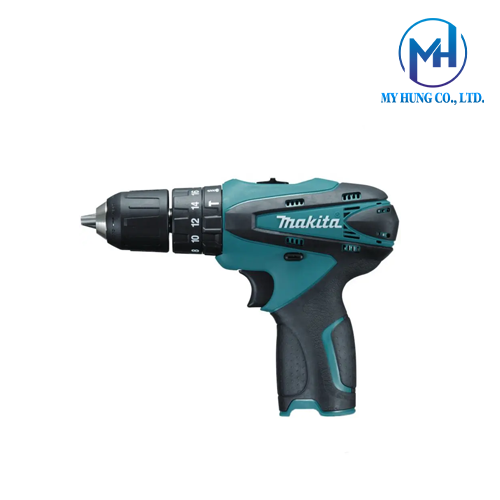 Máy khoan búa, vặn vít dùng pin 10.8v Makita HP330DZ(Thân máy)