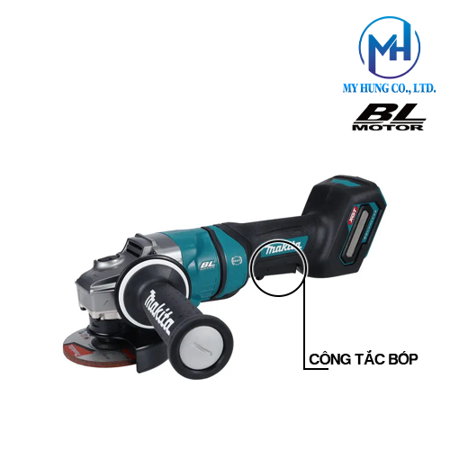 Máy mài góc dùng pin 40V Makita GA051GZ(150MM/Thân máy)