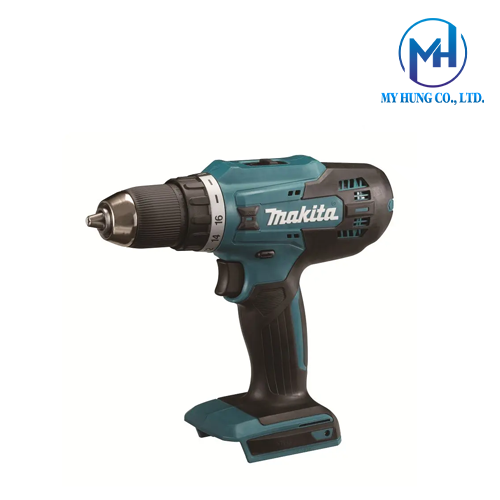 Máy khoan và vặn vít dùng pin 18v Makita DF488DZ(Thân máy)