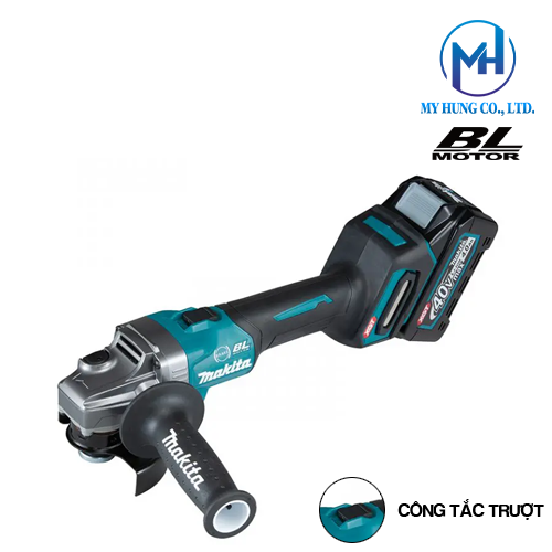Máy mài góc dùng pin 40V Makita GA003GM201(100MM)