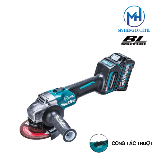 Máy mài góc dùng pin 40V Makita GA005GM201(125MM)