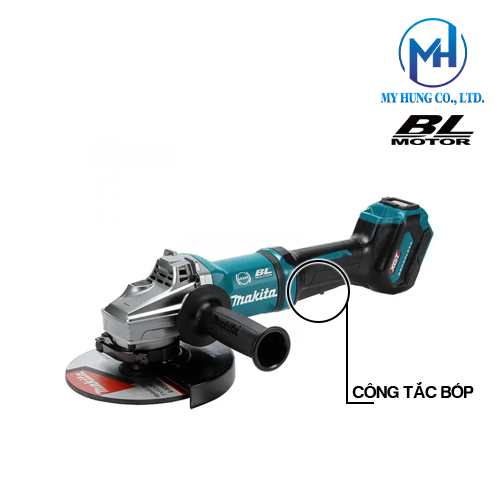 Máy mài góc dùng pin 40V Makita GA037GZ05(180MM/Thân máy)