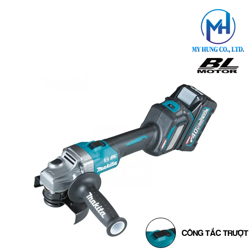 Máy mài góc dùng pin 40v Makita GA023GM201(125MM)