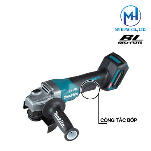 Máy mài góc dùng pin 40V Makita GA013GZ(125MM/Thân máy)