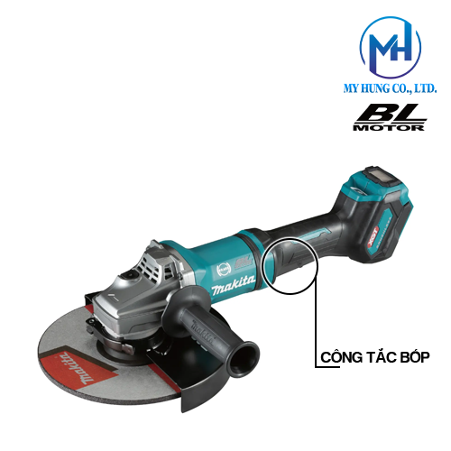 Máy mài góc dùng pin 40V Makita GA038GZ05(230MM/Thân máy)