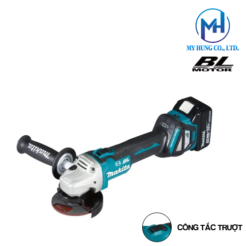 Máy mài góc dùng pin 18v Makita DGA414RTE(100MM)