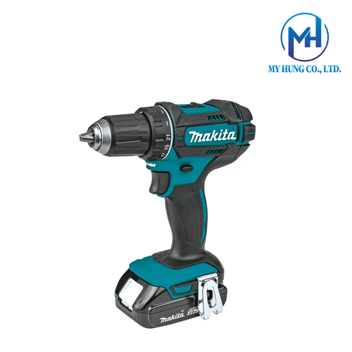 Máy khoan búa và vặn vít dùng pin 18v Makita DHP482RAE