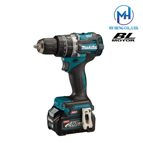 Máy khoan búa và vặn vít dùng pin 40V Makita HP002GA201