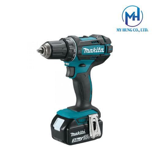 Máy khoan và vặn vít dùng pin 18V Makita DDF482RFE