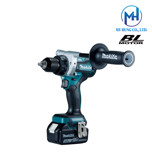 Máy khoan và vặn vít dùng pin 18V Makita DDF486RTE