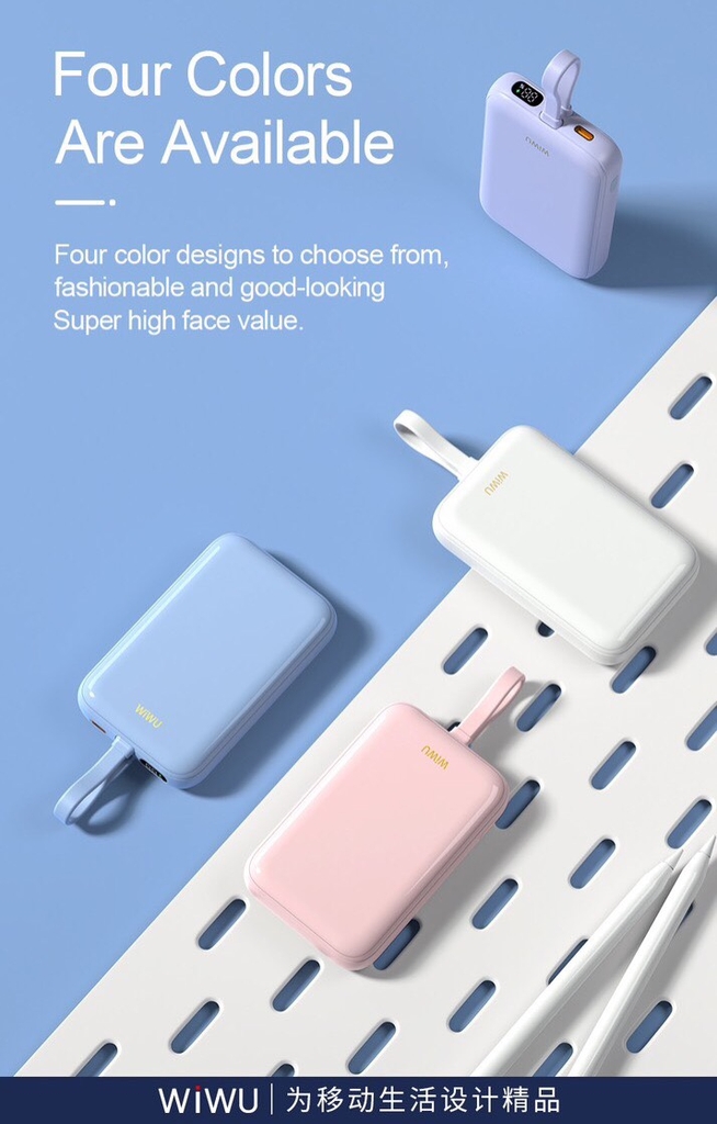 Pin dự phòng Wiwu Power Bank Wi-P024 10000mAh