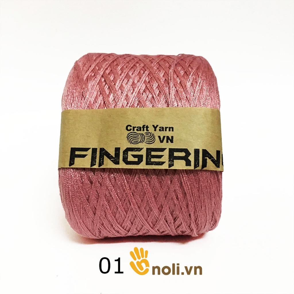 Shiny Fingering cotton yarn