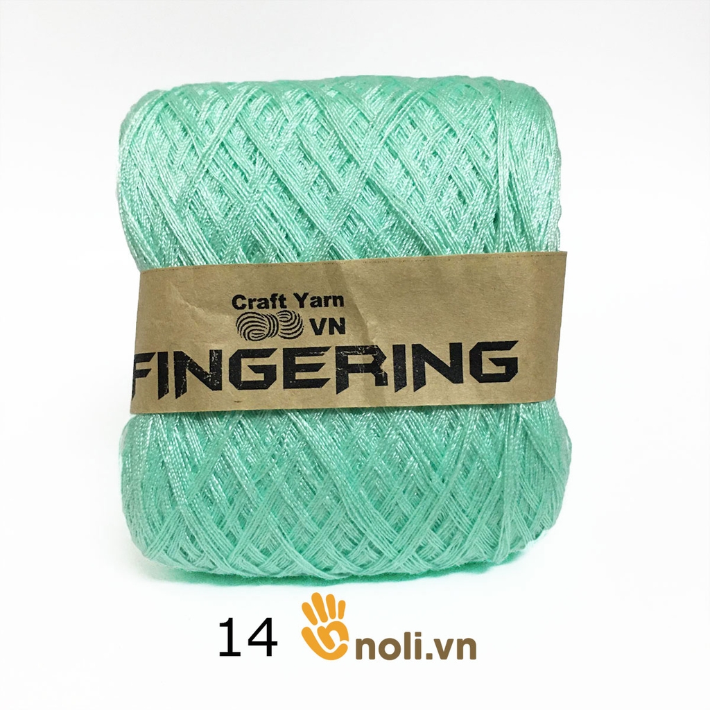 Shiny Fingering cotton yarn