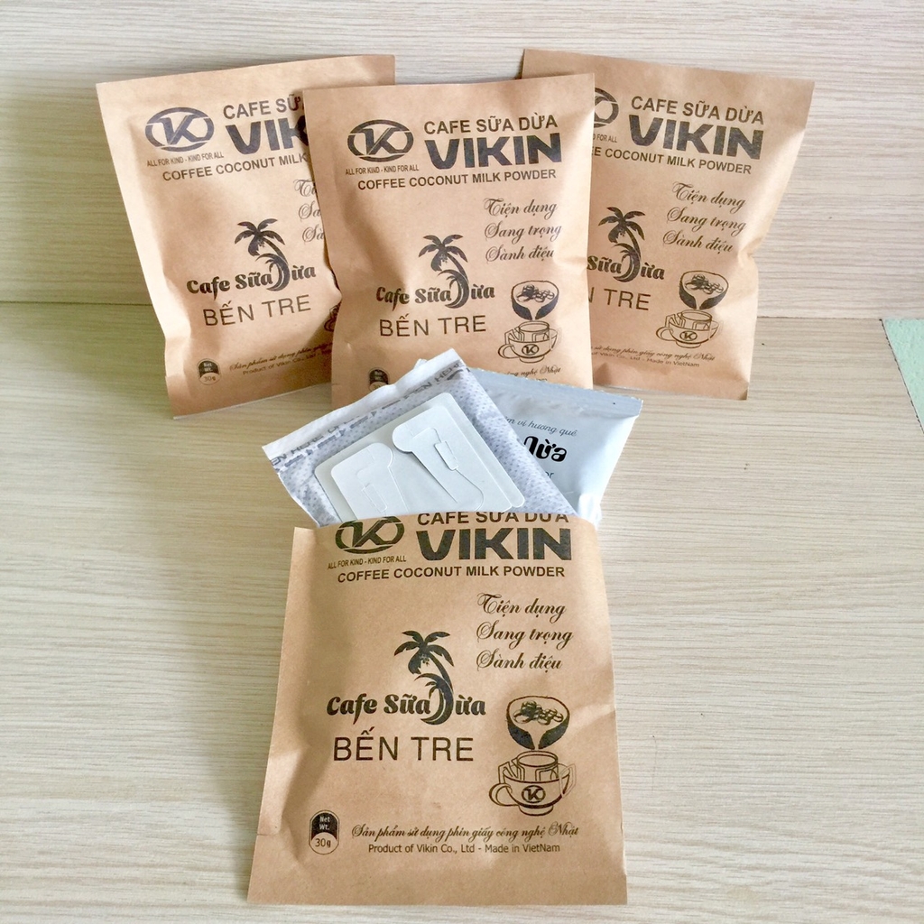 Cà phê sữa dừa phin giấy 6 gói