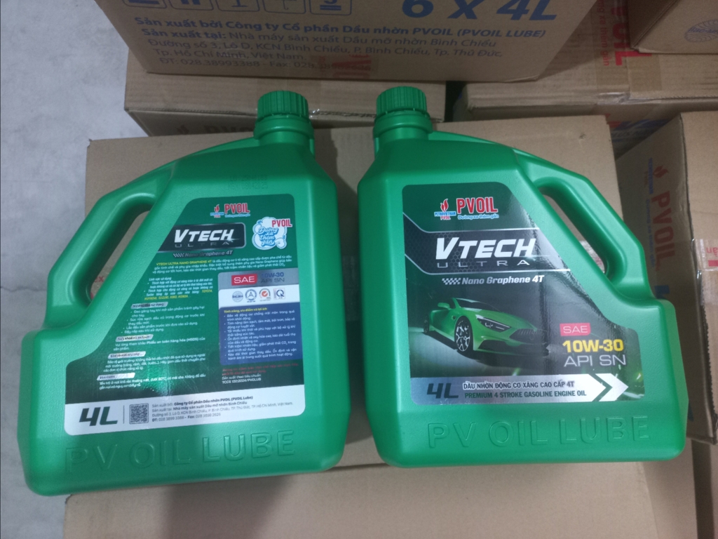PV Oil Vtech ultra NANO 10w30 SN 6x4L