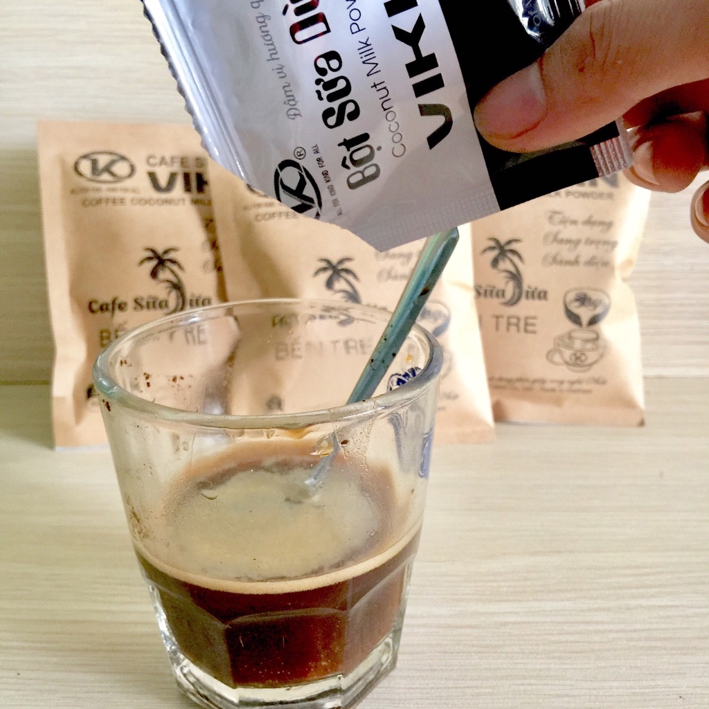 Cà phê sữa dừa phin giấy 6 gói